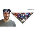 Sublimated Silken Triangle Bandana